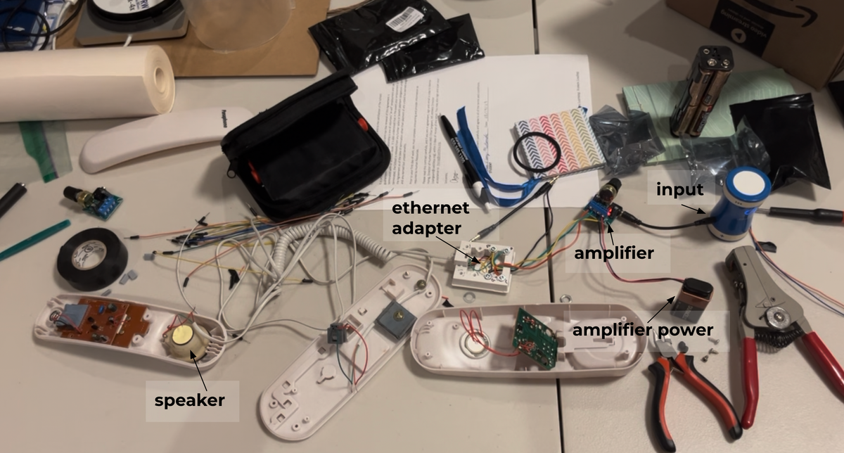 Landline Phone Speaker