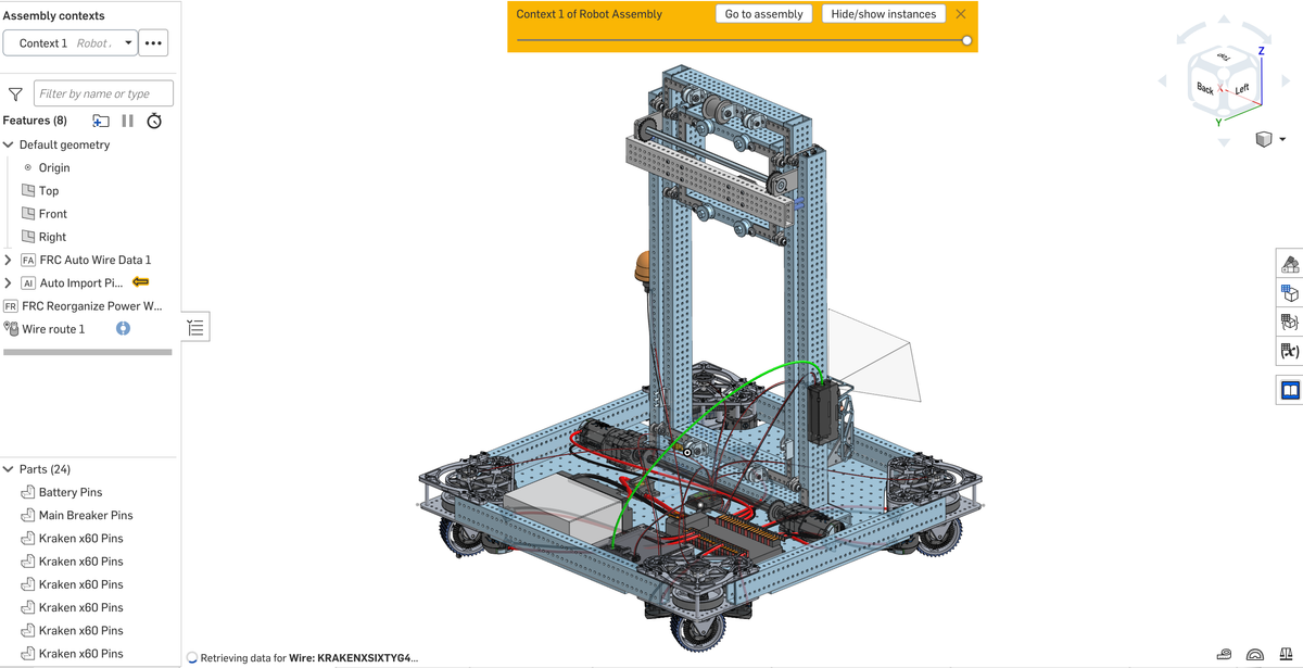 Onshape Features: FRC Wiring